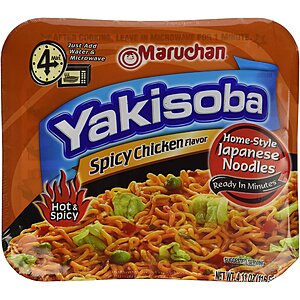 8-Pack 4.11-Oz Maruchan Yakisoba Spicy Chicken Flavor Noodles $  8.65 + Free Shipping w/ Prime or on $  35+