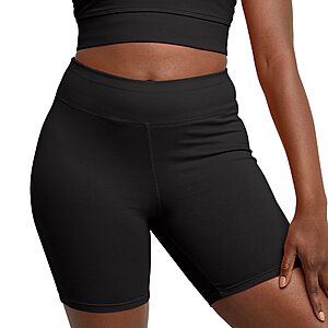 Hanes Women's Stretch Jersey Bike 7" Athletic Shorts $6.99 + Free Shipping w/ Prime or on $35+