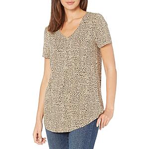 Amazon Essentials Women's Relaxed-Fit V-Neck Tunic $8.90 + Free Shipping w/ Prime or on $35+