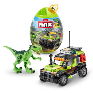 238-Piece MAX Build More Dino Escape Building Bricks Toy $6.98 + Free S&H w/ Walmart+ or on $35+