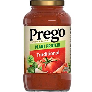 Prego Pasta Sauce (14.5 to 24-Oz, Various): from 2 for $3.65 w/ Subscribe & Save