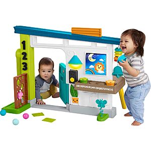 Fisher-Price Baby Learning Toy Laugh & Learn Ultimate Playhouse w/ Smart Stages & 9 Pretend Play Accessories $51.99 + Free Shipping