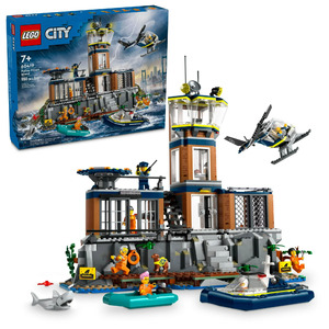 980-Pieces LEGO City Police Prison Island Toy Building Set $81.99 + Free Shipping