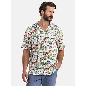 George Men's Camp Shirt (various) $8.00 + Free S&H w/ Walmart+ or on $35+