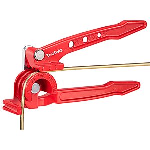 Prime Members: Toolwiz Pipe Bender 3-in-1 Manual Tube Bender for 1/4'' 5/16'' 3/8'' Tubing  $7.89 + Free Shipping w/ Prime or on $35+