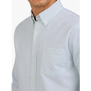 Chaps Men's Seacoast Wash Long Sleeve Oxford Woven Shirt $7.66 + Free S&H w/ Walmart+ or on $35+