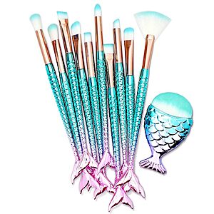 11-Piece Hofason Makeup Brushes Set $3.49 + Free Shipping w/ Prime or on $35+