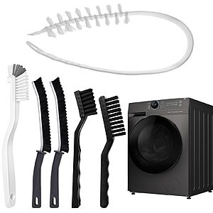 6-Piece XANGNIER Washing Machine Cleaning Brush Kit 