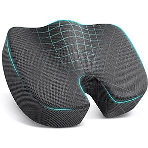 [Prime] TushGuard Memory Foam Seat Cushion (Grey) $11.99 + Free Shipping