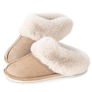 JANERIW Women’s Warm Fuzzy Slippers (Various Colors & Sizes) $11.49 + Free Shipping w/ Prime or on $35