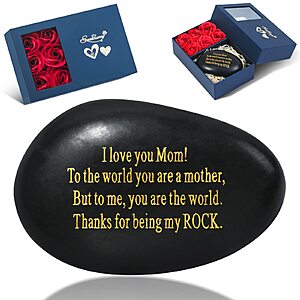 Sundrence Valentine’s Day Gift w/ Engraved Rock Paperweight $4.49 + Free Shipping w/ Prime or on $35