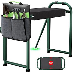 seasky Foldable Garden Kneeler and Seat (Dark Green) $23.09 + Free Shipping w/ Prime or on $35+