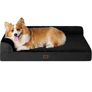 [Prime] EHEYCIGA Orthopedic Dog Bed w/ Washable Removable Cover (35x22x6) $25.19 + Free Shipping