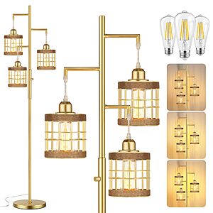 QiMH Dimmable ကြမ်းပြင်မီးအိမ်