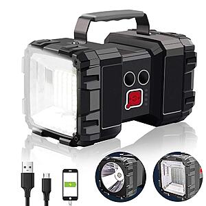 AlpsWolf Rechargeable 1200LM Spotlight Flashlight 10000mAh Power Bank $11.39 + Free Shipping w/ Prime or on $35+