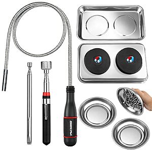 6-Piece SEDY Telescoping Magnetic Pickup Tools Set $14.99 + Free Shipping w/ Prime or on $35+