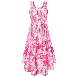 GRACE KARIN Girls Floral Square Neck Wide Straps Flowy Maxi Dress from (Various) $13.59 + Free Shipping w/ Prime or on $35+