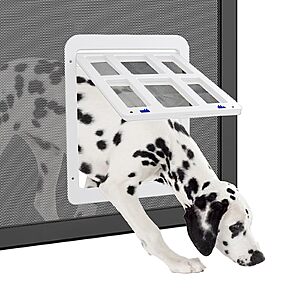 11.2"x14.4" Namsan Magnetic Flap Auto Closing Lockable Dog Door $11.99 + Free Shipping w/ Prime or on $35+