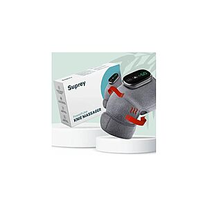 Suprey Heated Knee Massager w/ LED Display $21.99 + Free Shipping w/ Prime
