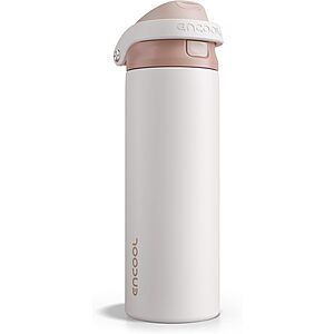 Prime Members: 24-Oz ENCOOL Leakproof Insulated Water Bottle (Various) $8.50 + Free S&H