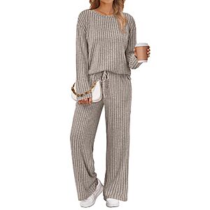 2-Piece LILLUSORY Women's Matching Lounge Set from $9.99 + Free Shipping w/ Prime or on $35+