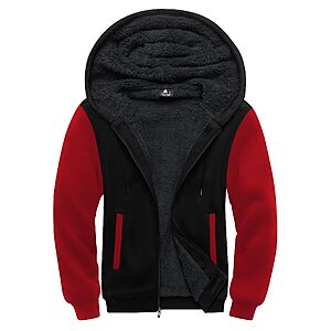 SCODI Men's Zip Up Heavyweight Fleece Sweatshirt w/ Hoodie (Various) $19 + Free S&H