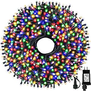 MZD8391 105' 300-ct IP65 LED Christmas String Lights (Various) from $11.99 