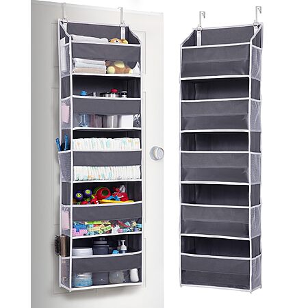 [Prime] ULG Over Door Organizer w/ 5 Large Pockets & 10 Mesh Side Pockets $14.69 + Free Shipping