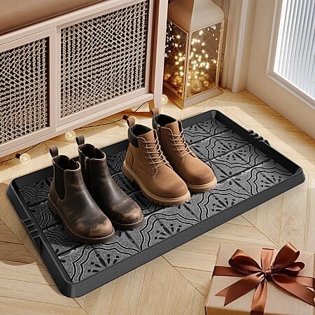 16" x 27.5" Mibao Heavy Duty Boot-Tray Shoe Mat w/ Waterproof Tray (Grey) $10.19 + Free Shipping w/ Prime or on $35+