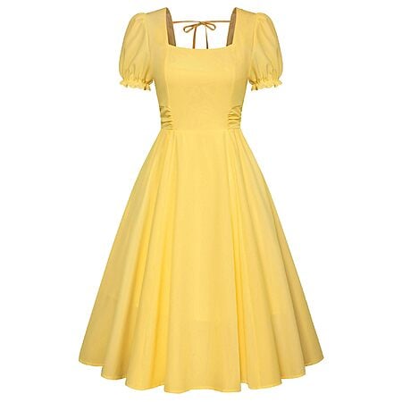 Belle Poque Women's A-line Midi Cottagecore Cocktail Dress $16.06 + Free shipping w/ Prime or on 35+.