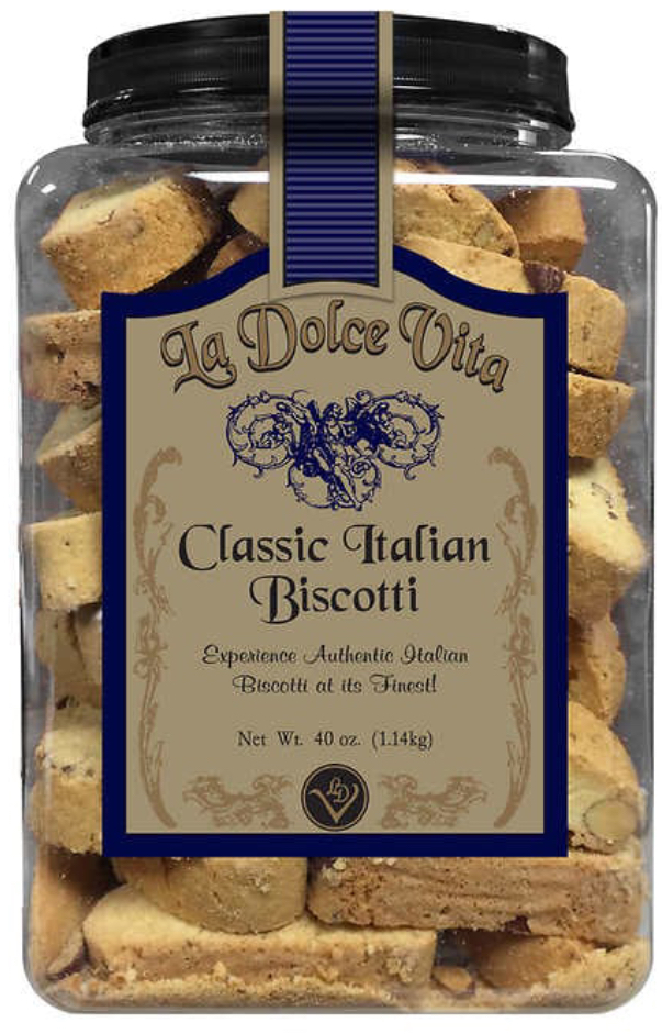Costco Members :  La Dolce Vita Classic Italian Biscotti, 40 oz for $8.99 and in store for $7