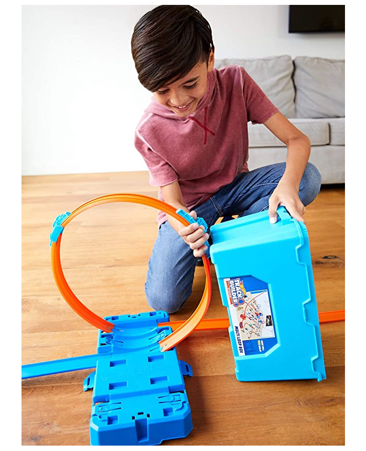 Hot Wheels Track Builder Multi Loop Box For 14 99 Amazon In Stock On July 26 2020