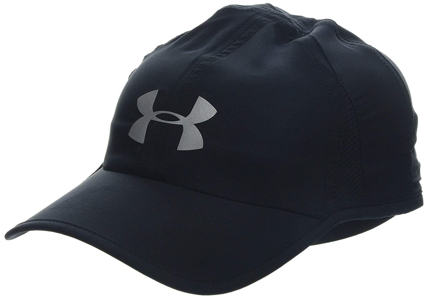 all black under armour hat