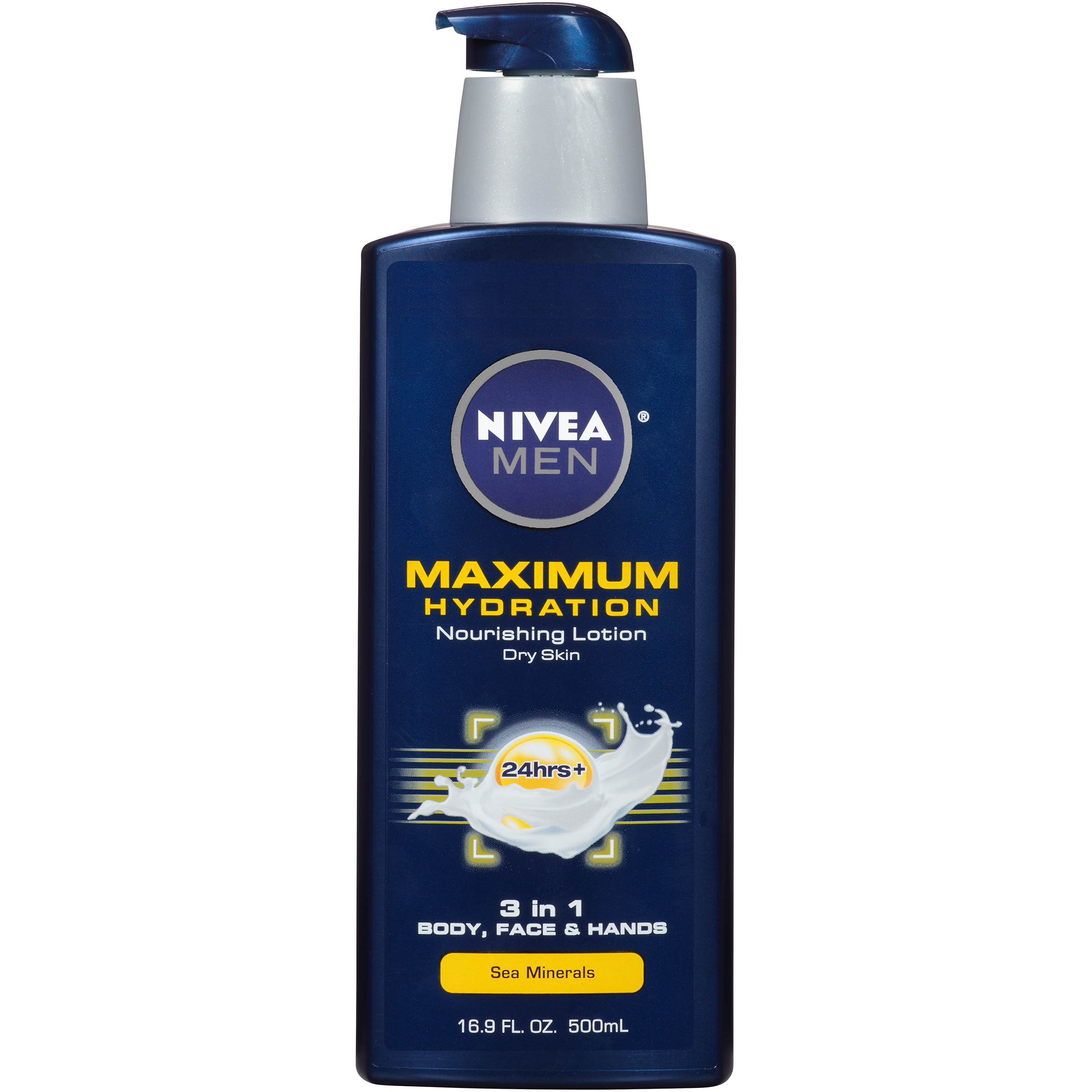 2 Quantity of NIVEA Men Maximum Hydration 3 in 1 Nourishing Lotion 16.9 fl. oz. $7.67 with S&S