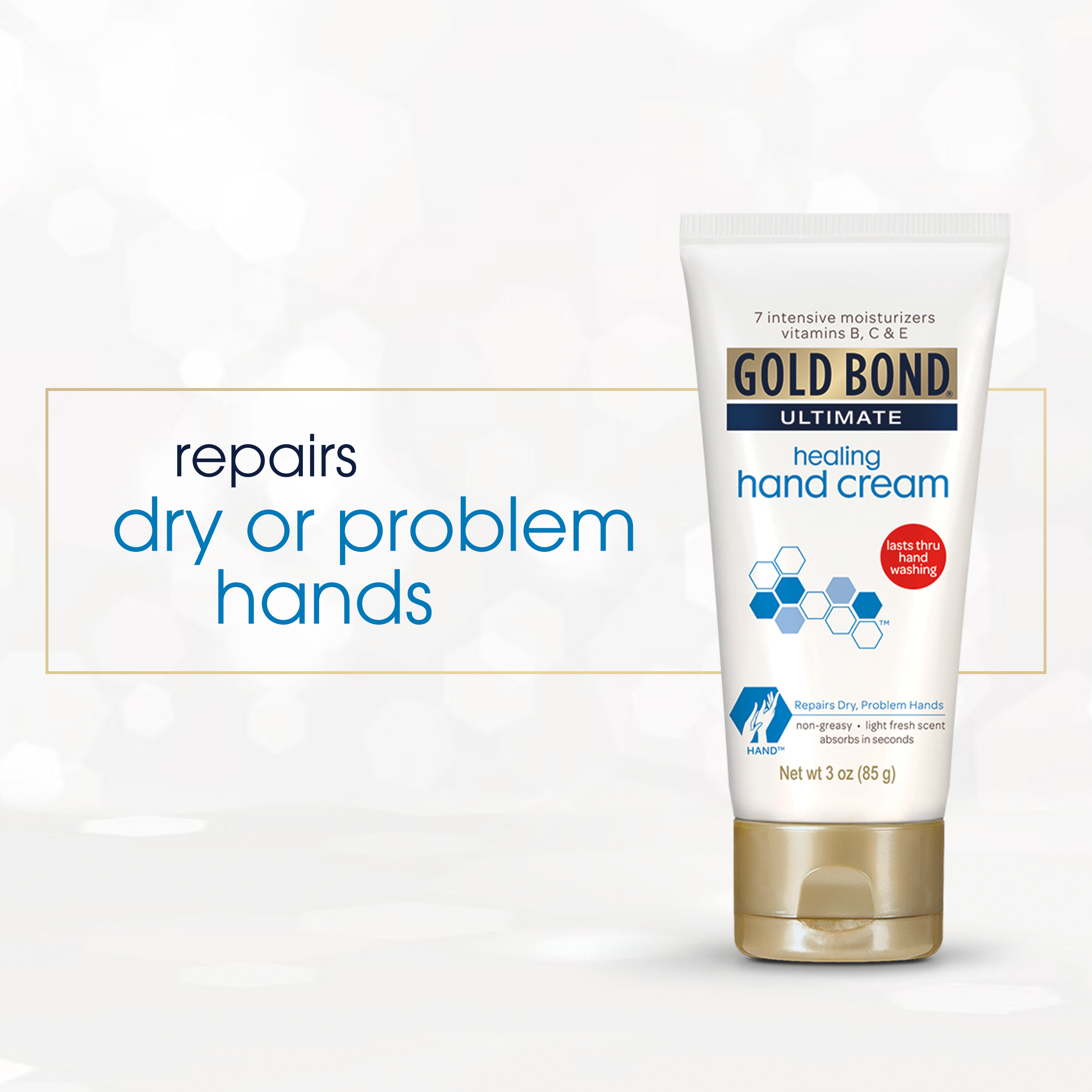 2 Quantity of Gold Bond Ultimate Healing Hand Cream (3 Oz) for 5.61 $5.61
