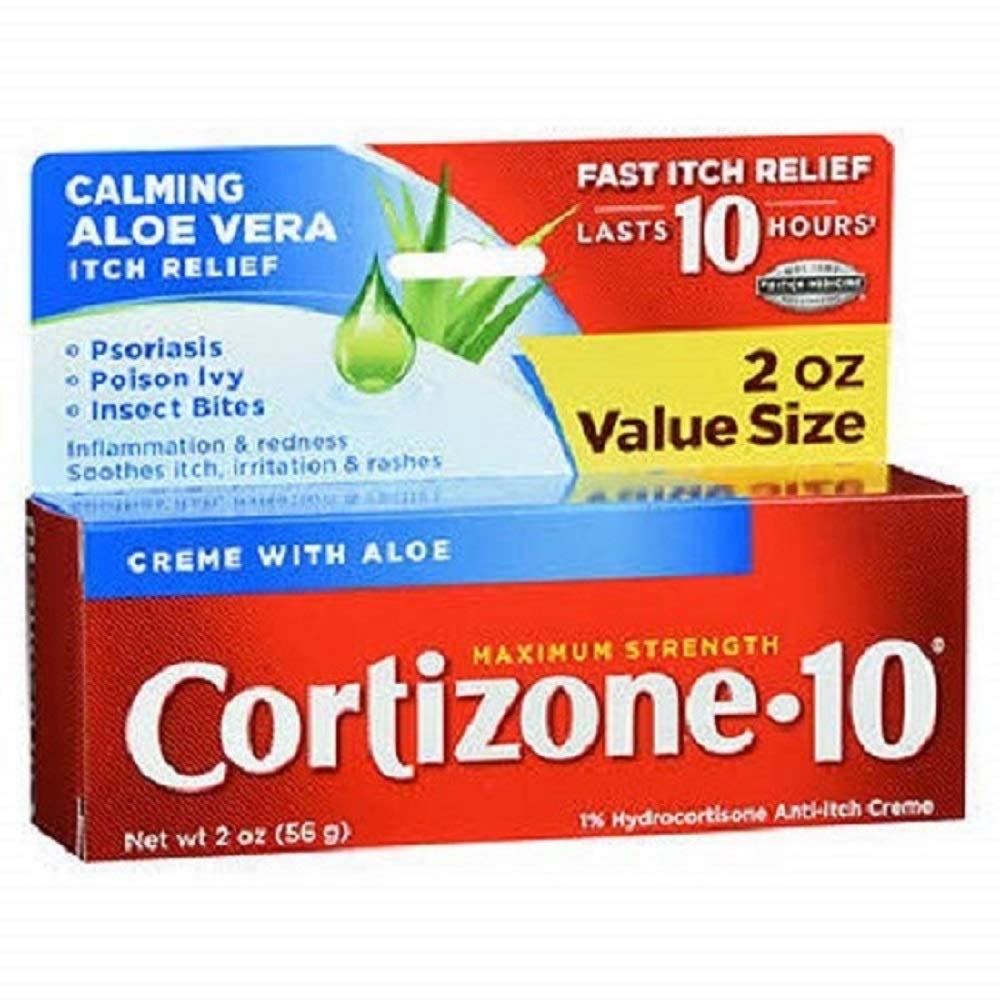 2 Quantity of Cortizone-10 Maximum Strength, 2 Ounce Box $7.82