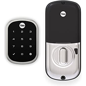 Yale Real Living Assure Lock SL Key Free Touchscreen Deadbolt (Amazon Key Edition – Amazon Cloud Cam required), works with Alexa in Satin Nickel (YRD256) $68.5