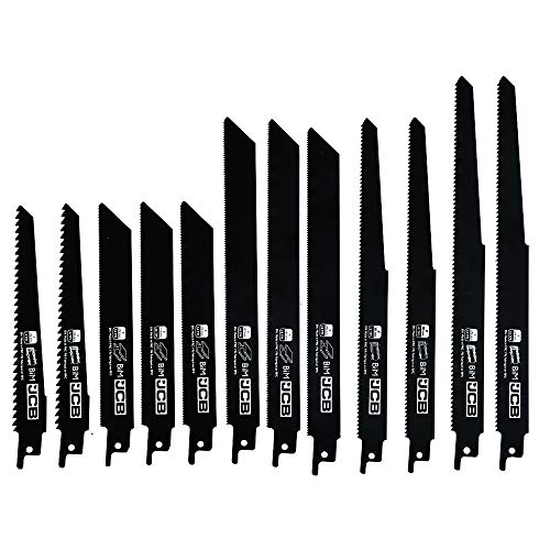 JCB - 12 Piece Reciprocating Saw Blade Set $9.50 ​+ Free Shipping with Prime