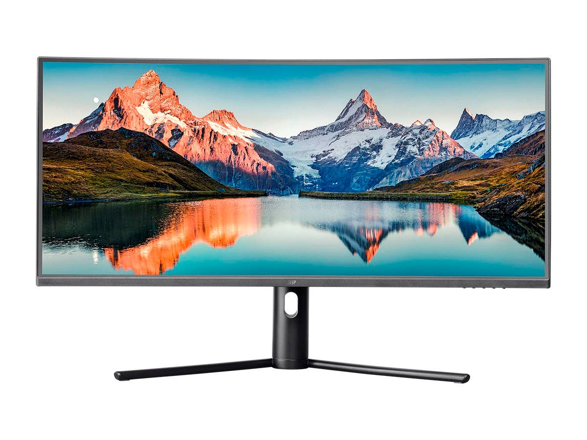 Monoprice 34in CrystalPro Curved Ultra-Wide Monitor $249.99 + FS