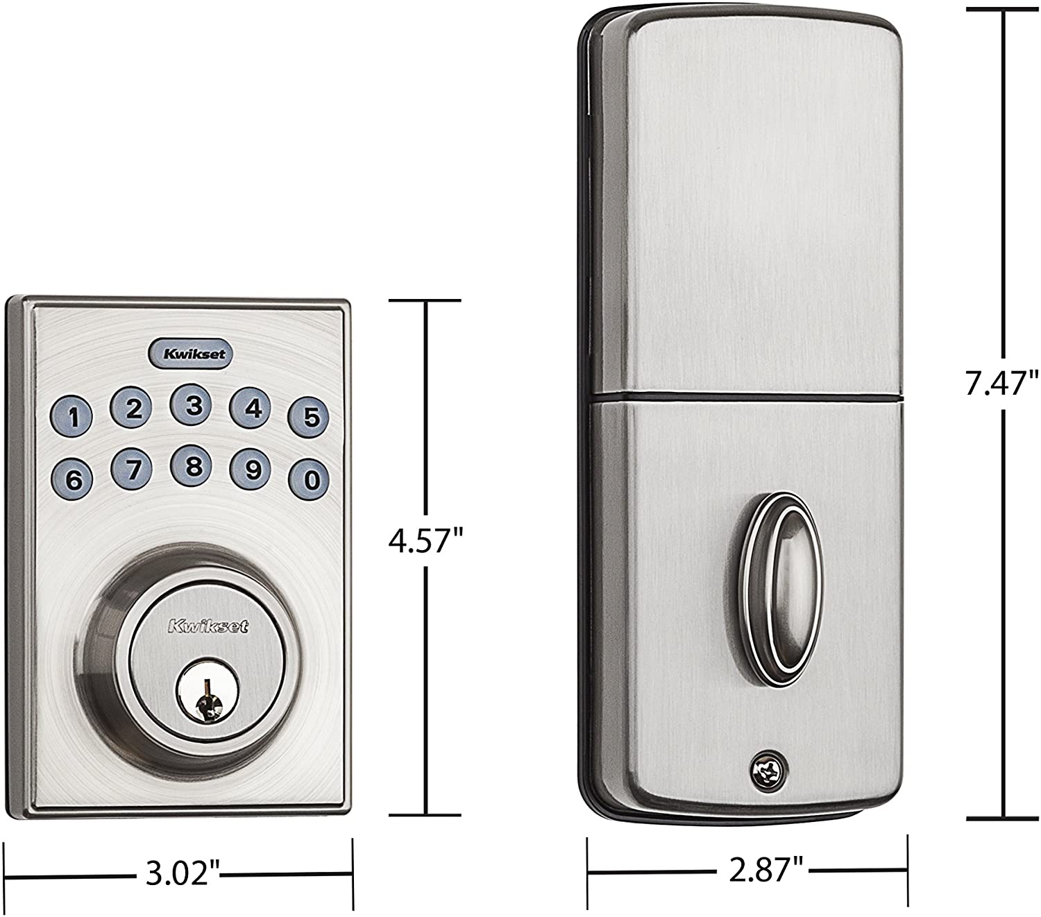 Kwikset Contemporary Electronic Keypad Lock $41.25