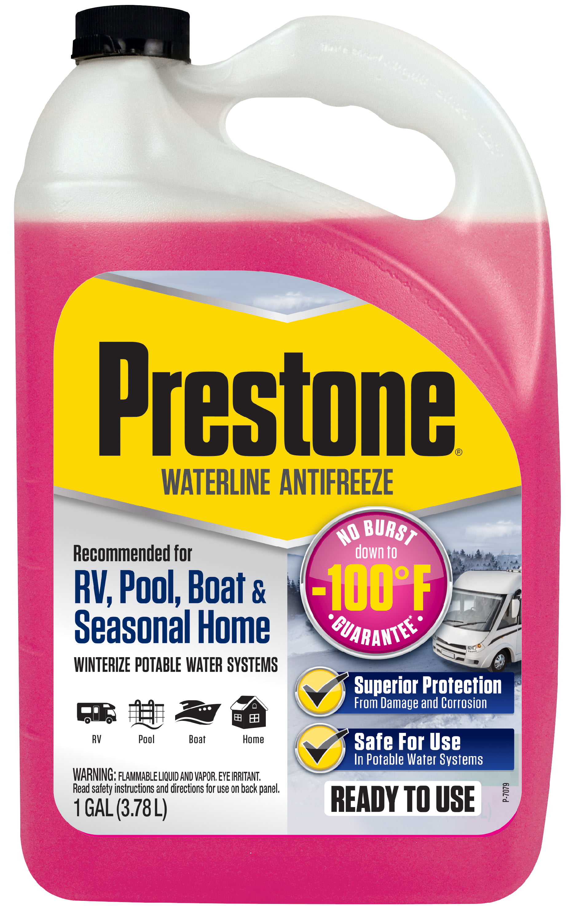 Prestone Waterline/RV Antifreeze - 1 gal - .75 in store only $0.75
