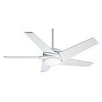 Hunter Fan Company 59165 Casablanca Stealth Indoor Ceiling Fan with LED Light and Remote Control White, 54-inch - $699