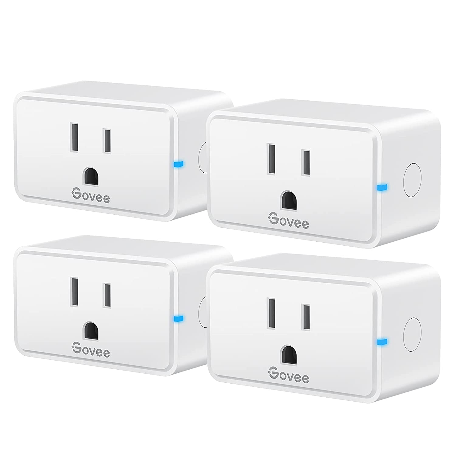 Govee Smart Plug, Bluetooth & WiFi Outlet Works with Alexa and Google Assistant, No Hub $17