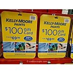 $100 Kelly-Moore Paint Gift Card for $70 at Costco - B&amp;M only YMMV