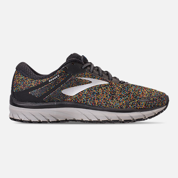brooks multi colored running shoes
