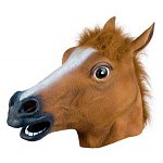 Accoutrements Horse Head Mask--$13.30 w/ FS via 3rd party seller on Amazon--Just in time for Halloween!