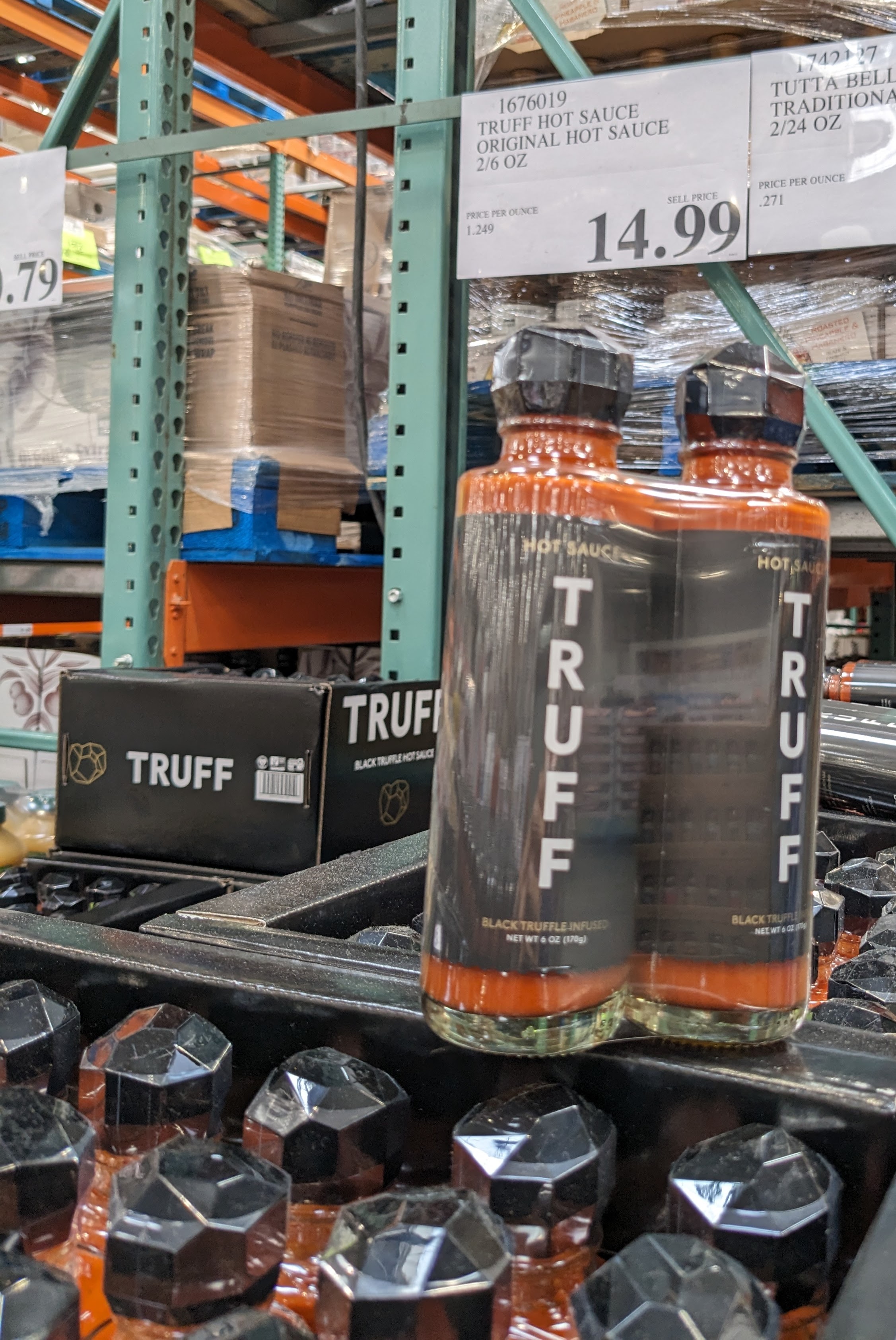 Truff Black Truffle Hot Sauce 2pack at Costco for 14.99