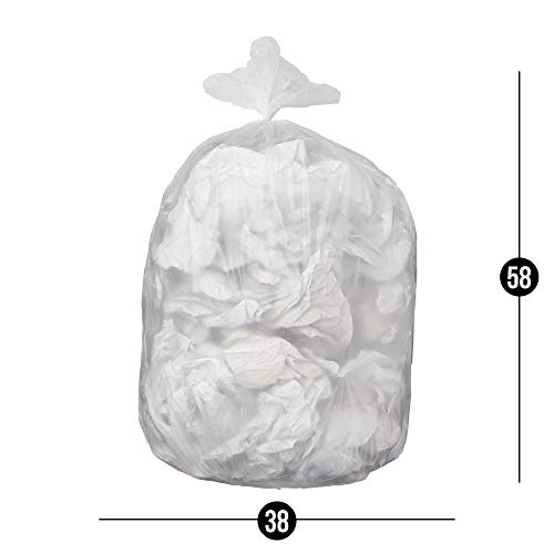 AmazonCommercial 10 Gallon Trash Bags 24" x 24" - 6 Micron Natural Black High Density Commercial Garbage Bags - 1000 count $5.93 - 5% Coupon