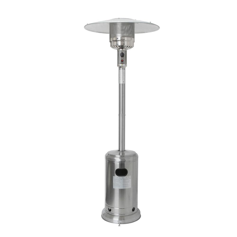 Hampton Bay 48000 BTU Stainless Steel Patio Heater $99 + Free Shipping at Home Depot