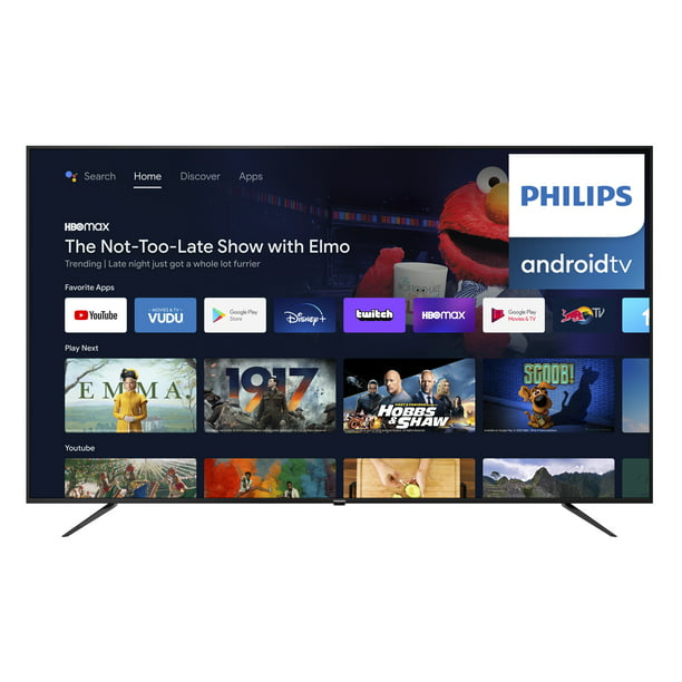 75" Philips 4K UHD Android Smart LED HDTV w/ Google Assistant $278, 65" LG 4K UHD Smart LED HDTV $288 Walmart In-Store Only - YMMV